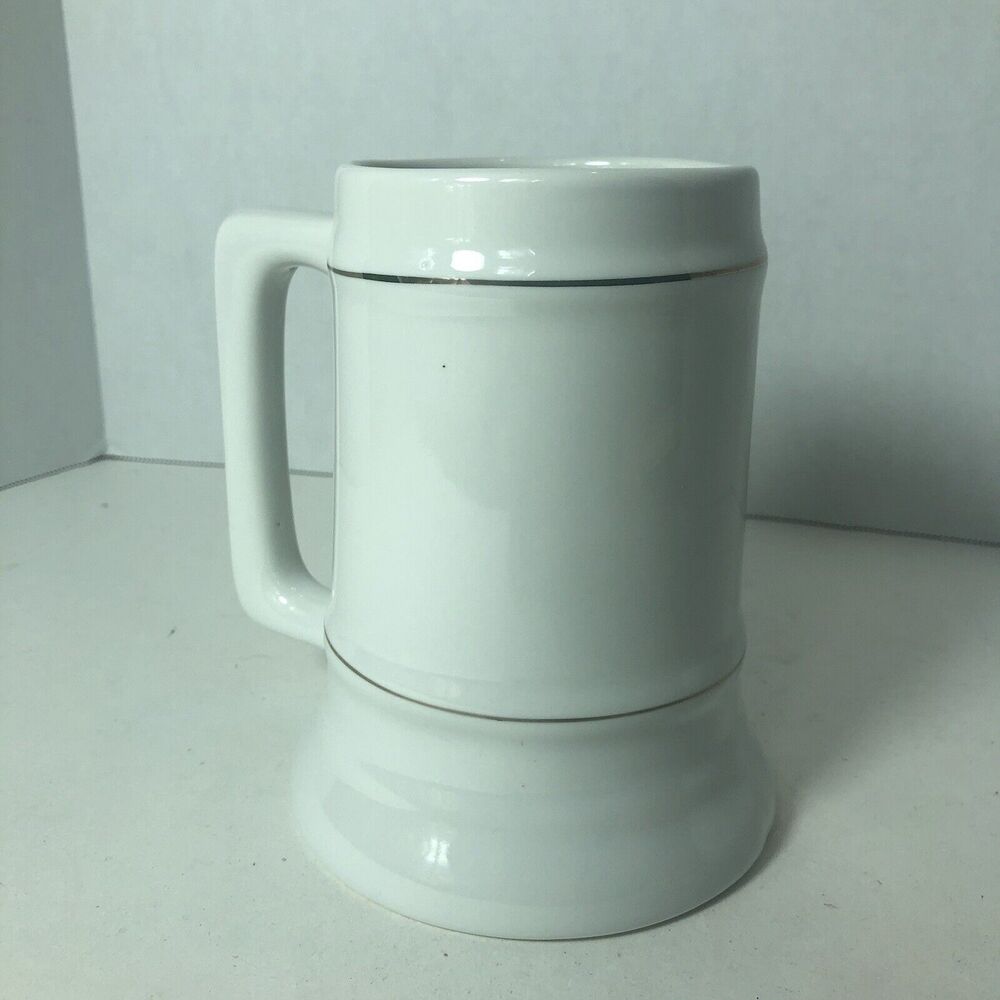 Mug Shanty Medieval Times Mug Beer Stein Tankard 6" Tall Joust Knights Horses B4 - Picture 4 of 7
